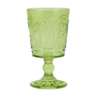 Goblet Glass Set Palm Tree Green Gifts and Accessories Annabel Trends