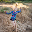 Harla Open Back Girls Swimwear Kids Dresses Fernleigh Avenue