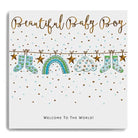 Beautiful Baby Boy Cards and Wrap Waterlyn