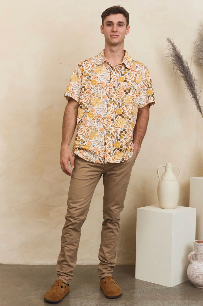 Men's Shirts - Amber Mens Tops MahaShe