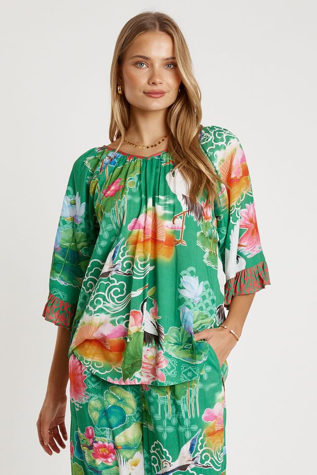 Akiko Top Sea Tops Lula Life