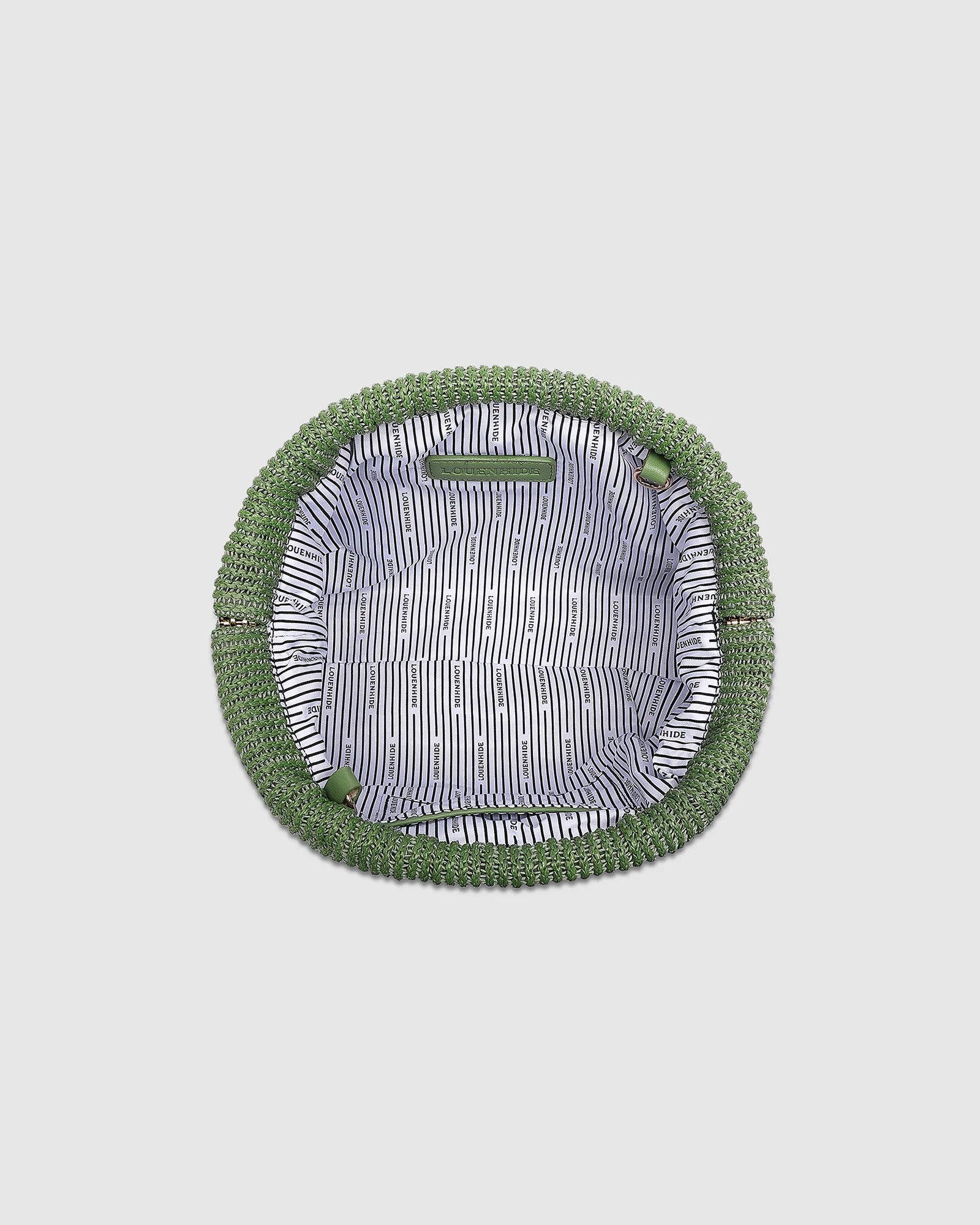 Lotus Clutch Sage Green Bags and Purses Louenhide