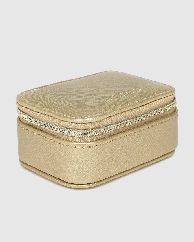 Suzie Jewellery Box Champagne Bags and Purses Louenhide   