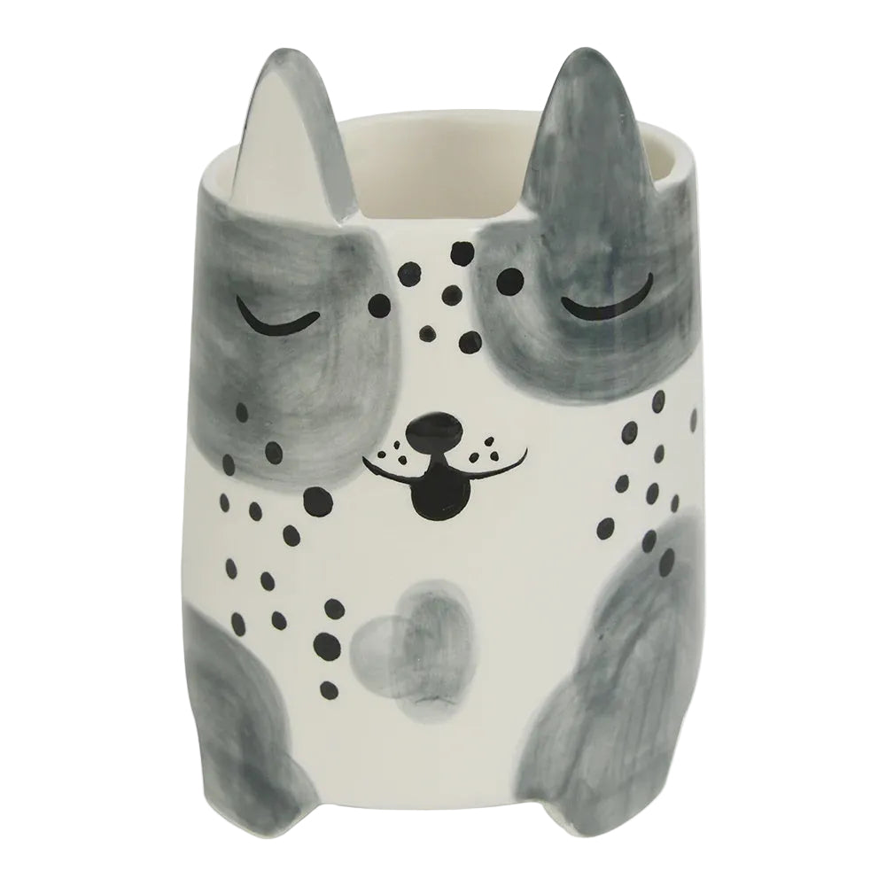 Ceramic Animal Planter Large Daisy Dog Gifts and Accessories Annabel Trends
