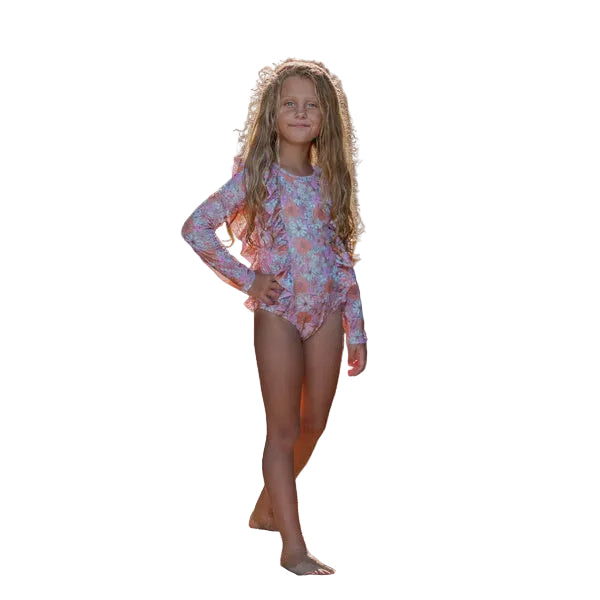 Tessa Kids Long Sleeve Swimsuit Kids Dresses Fernleigh Avenue 00