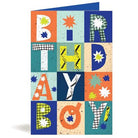 Male Birthday Boy Squares Cards and Wrap Waterlyn