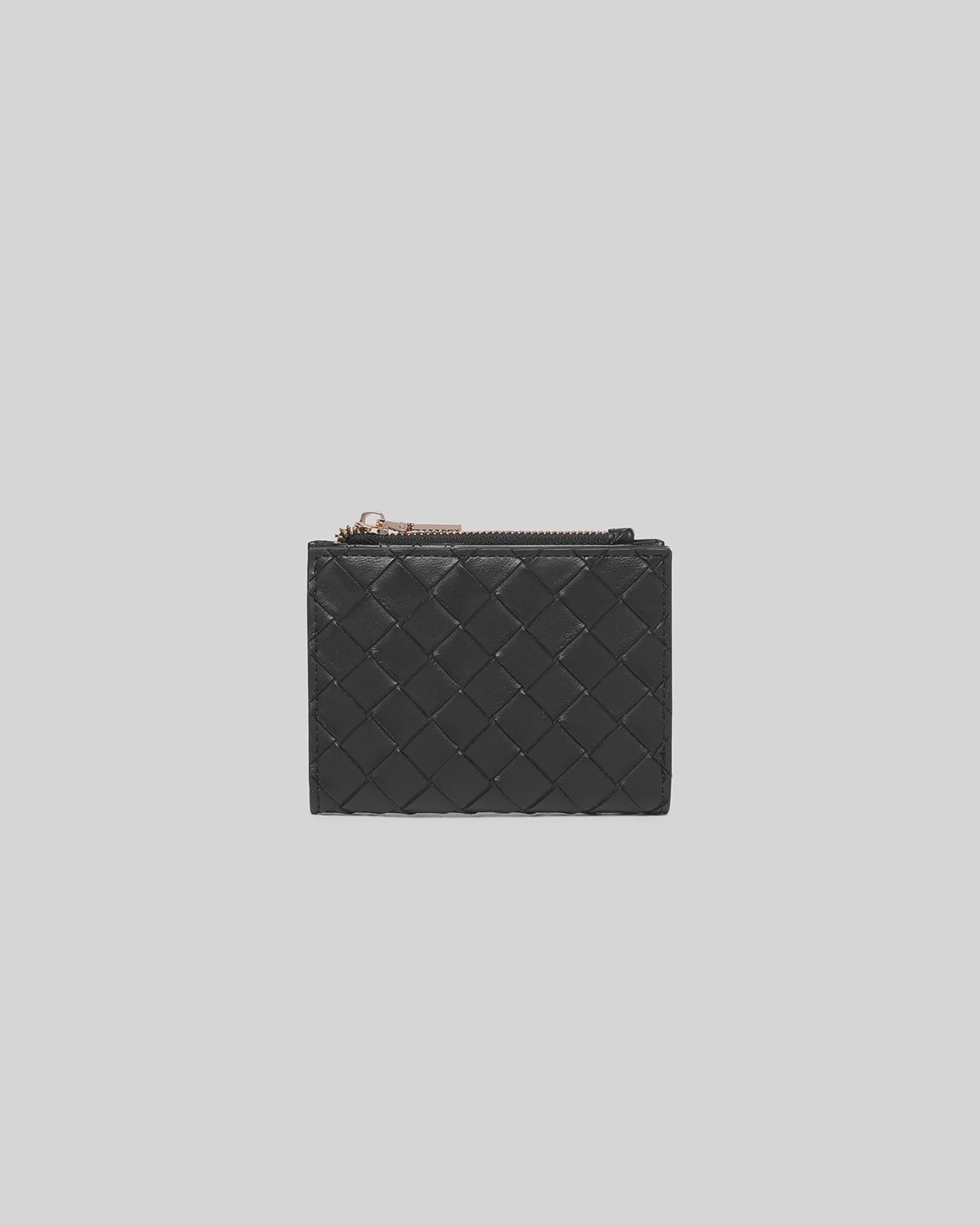 Lily Woven Wallet Black Bags and Purses Louenhide