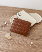 Lily Woven Wallet Tan Bags and Purses Louenhide