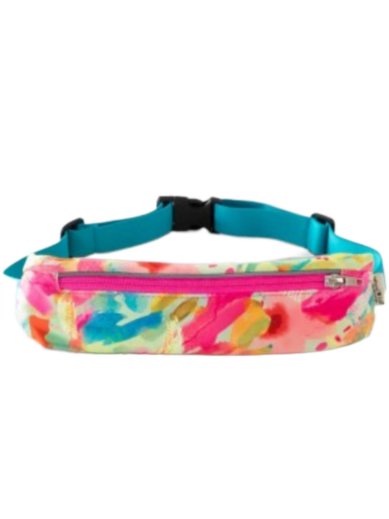 On The Run Waist Belt Rainbw Floral Bags and Purses Natural Life   