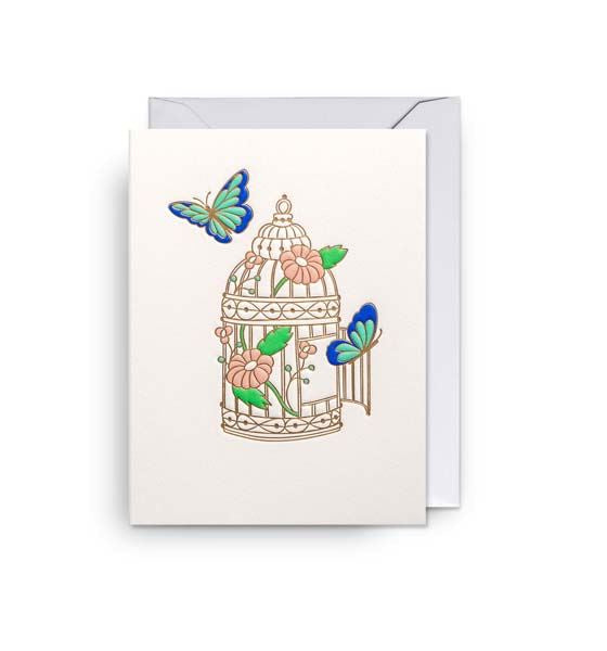 Butterflies Mini Card Cards and Wrap Waterlyn