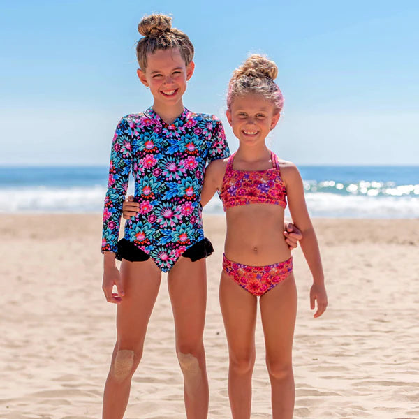 Harla Open Back Girls Swimwear Kids Dresses Fernleigh Avenue