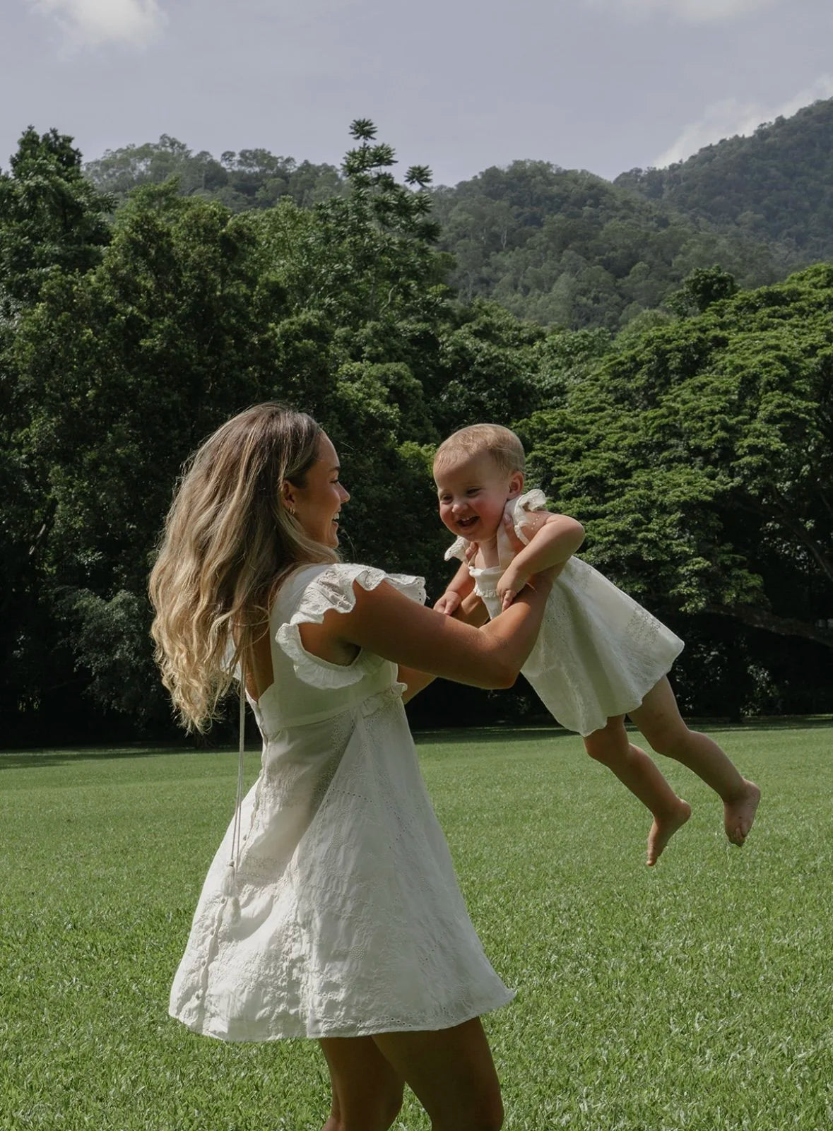 Swan Heirloom Mini Dress White Dresses Jollou