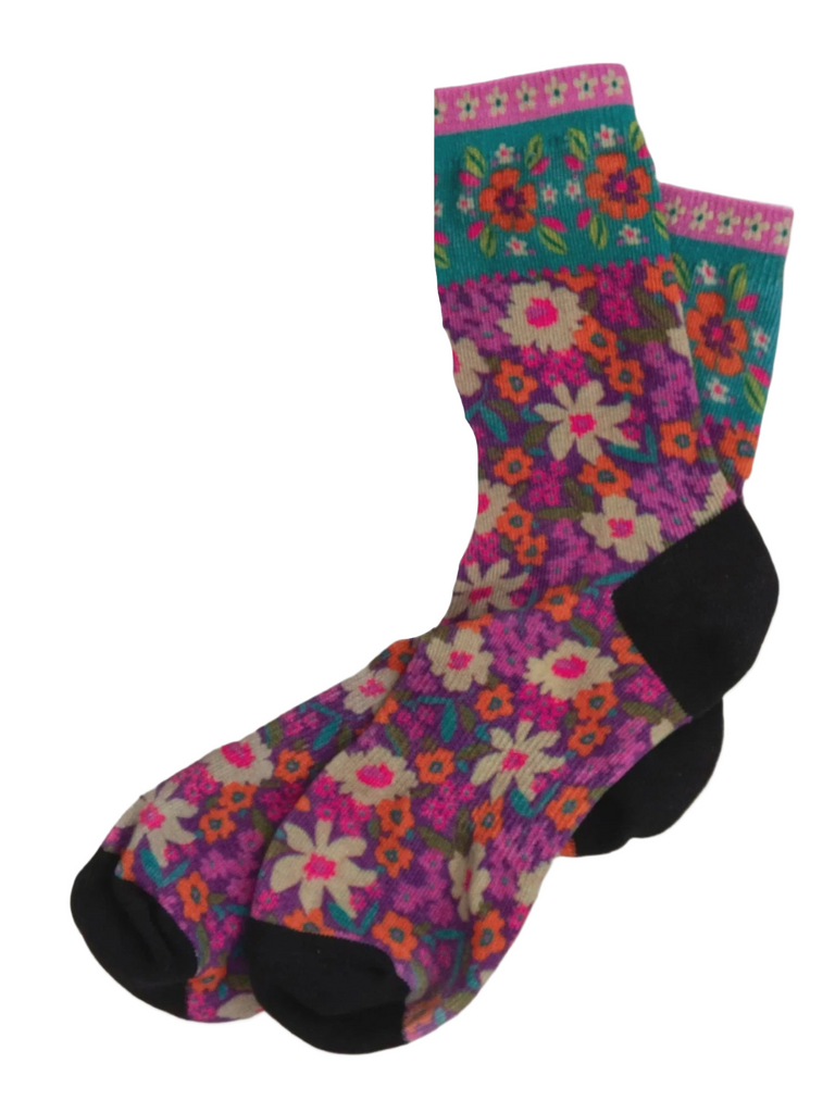 Socks Flower print Socks Natural Life   