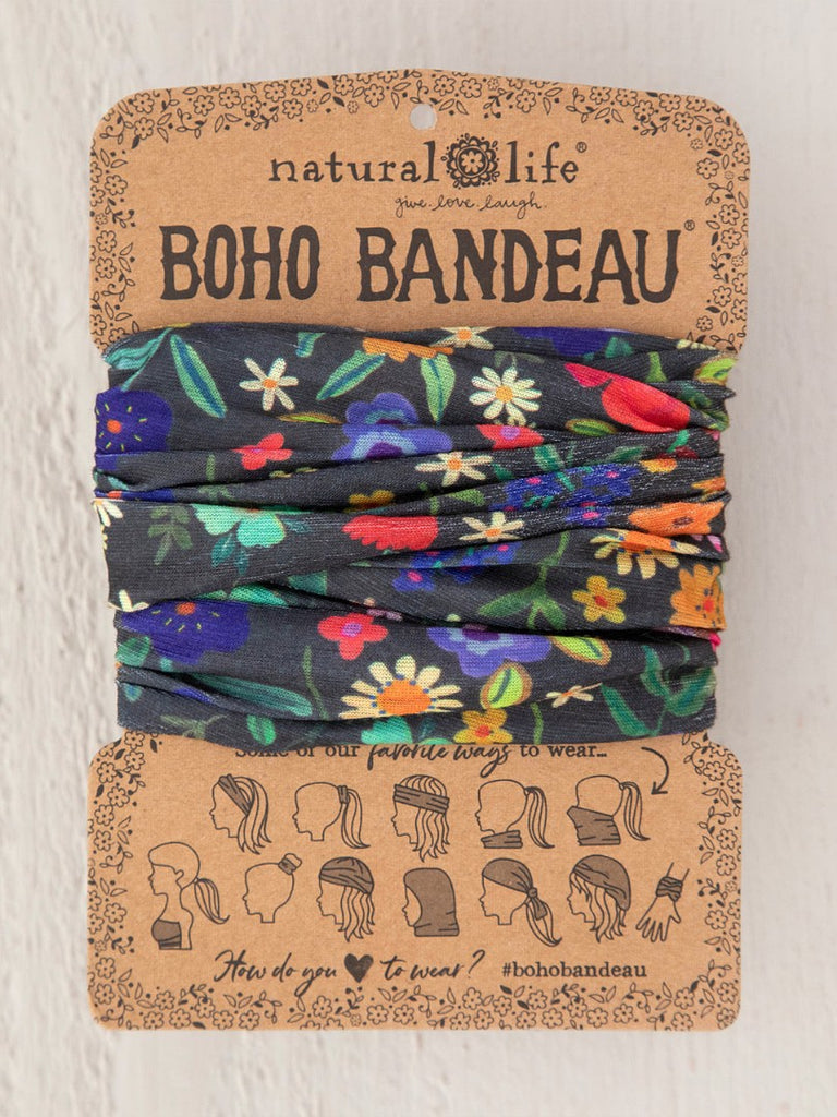 Natural Life Floral Boho Bandeau Multi Wildflowers Bandeau Natural Life Default Title  