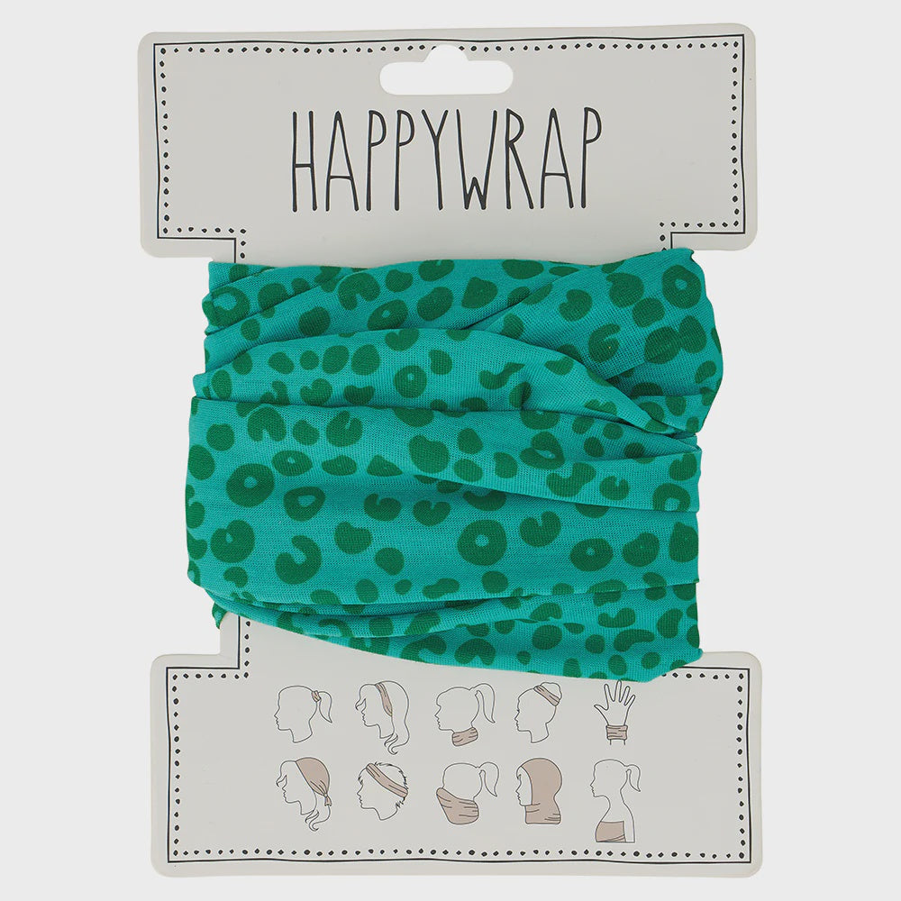 Happywrap Cheetah Spot Green Bandeau Annabel Trends