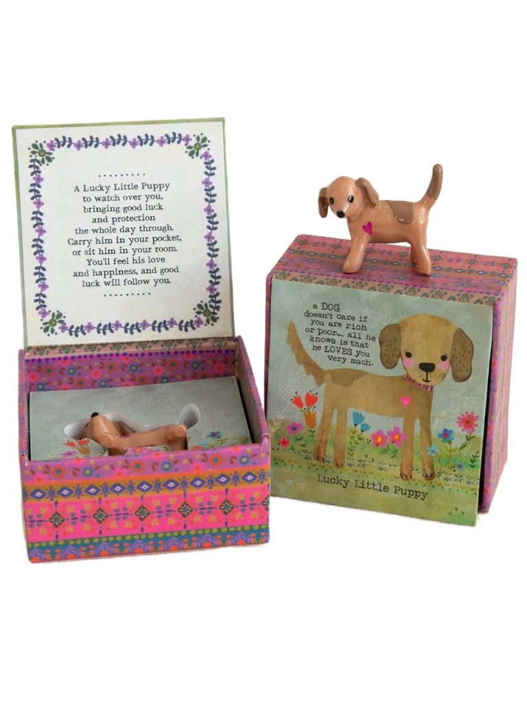 Natural Life Lucky Little Puppy Gifts and Accessories Natural Life   