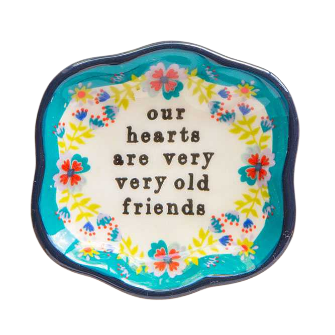 Artisan Trinket Dish Old Friends Gifts and Accessories Natural Life   