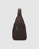 Boyd Nylon Sling Bag Chocolate Bags and Purses Louenhide