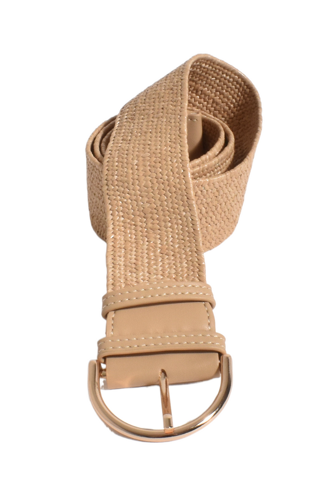 Peta Stretch Belt Natural Belts Adorne   