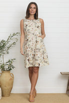 Alana Dress Honeycomb Dresses MahaShe