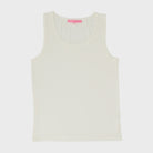 Sleep Singlet - White Tops Annabel Trends S(8-10)