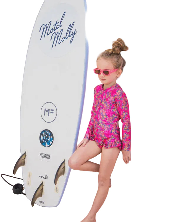 Rylee Open Back Girls Swimwear Kids Dresses Fernleigh Avenue 00