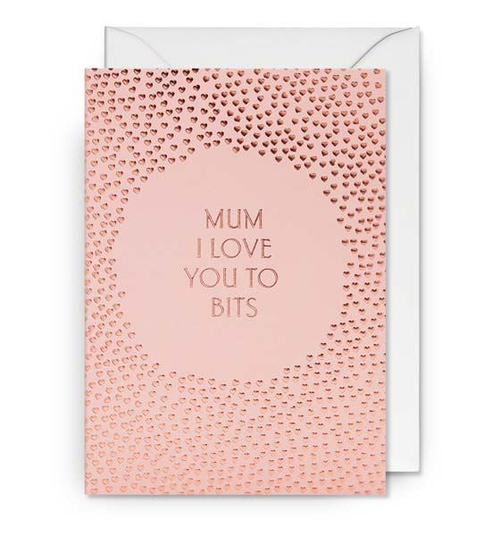 Mum I Love You To Bits Cards and Wrap Waterlyn