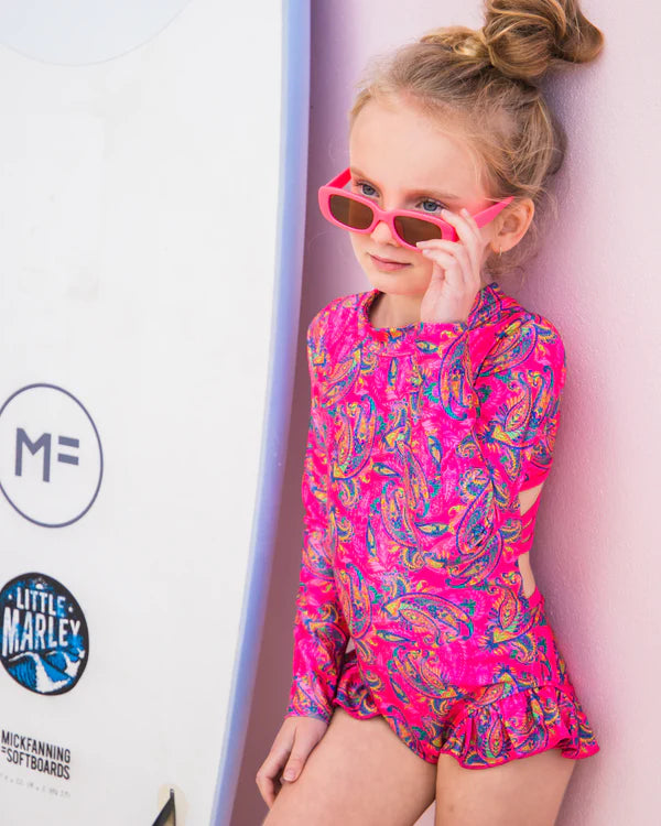 Rylee Open Back Girls Swimwear Kids Dresses Fernleigh Avenue
