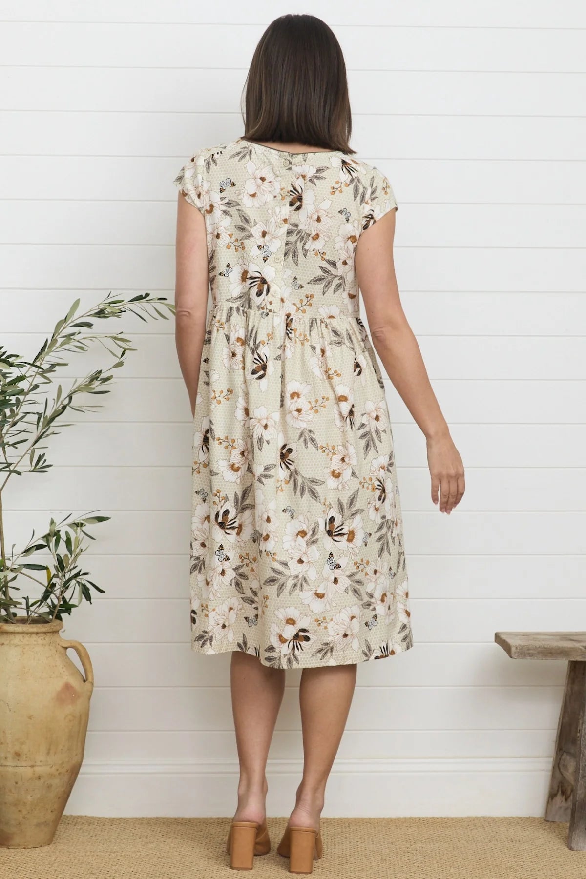 Lina Dress Honeycomb Dresses MahaShe