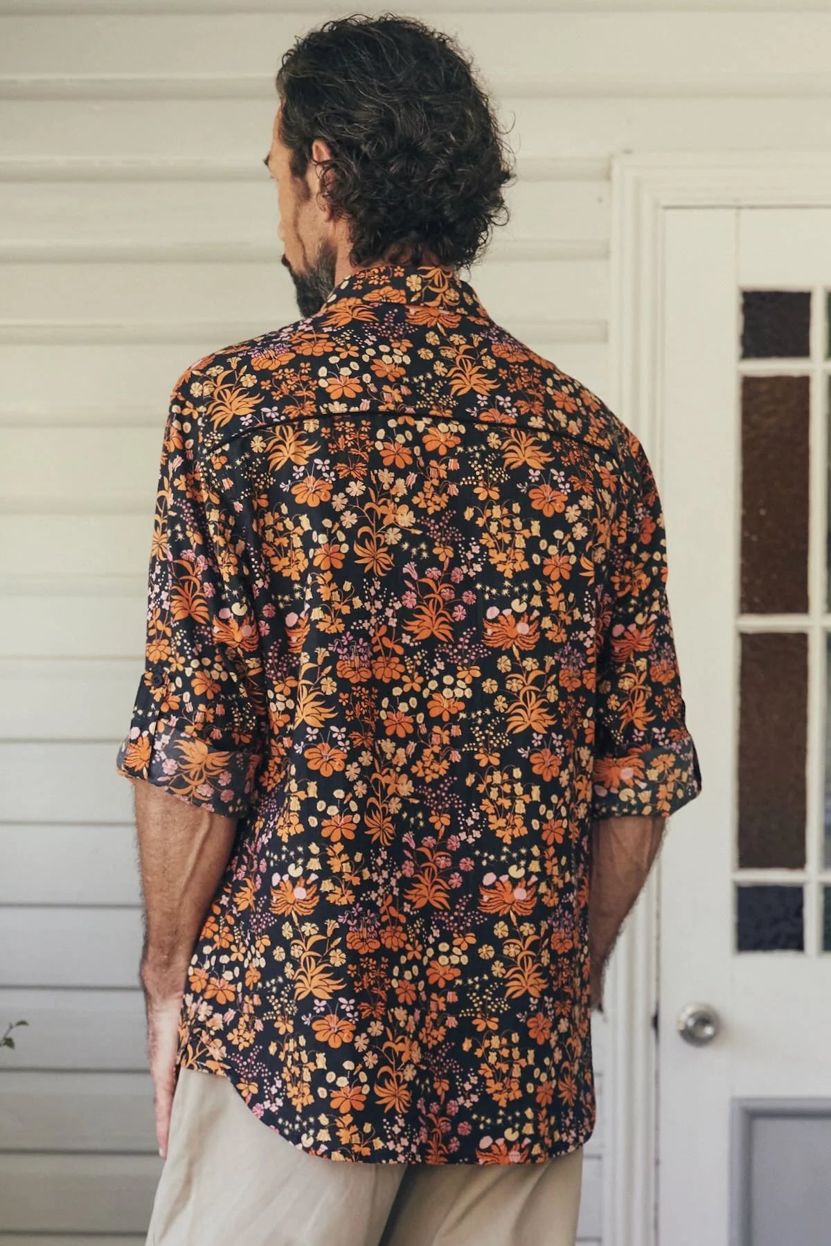 Men's Shirt Long Sleeve Tigerlily Mens Tops MahaShe