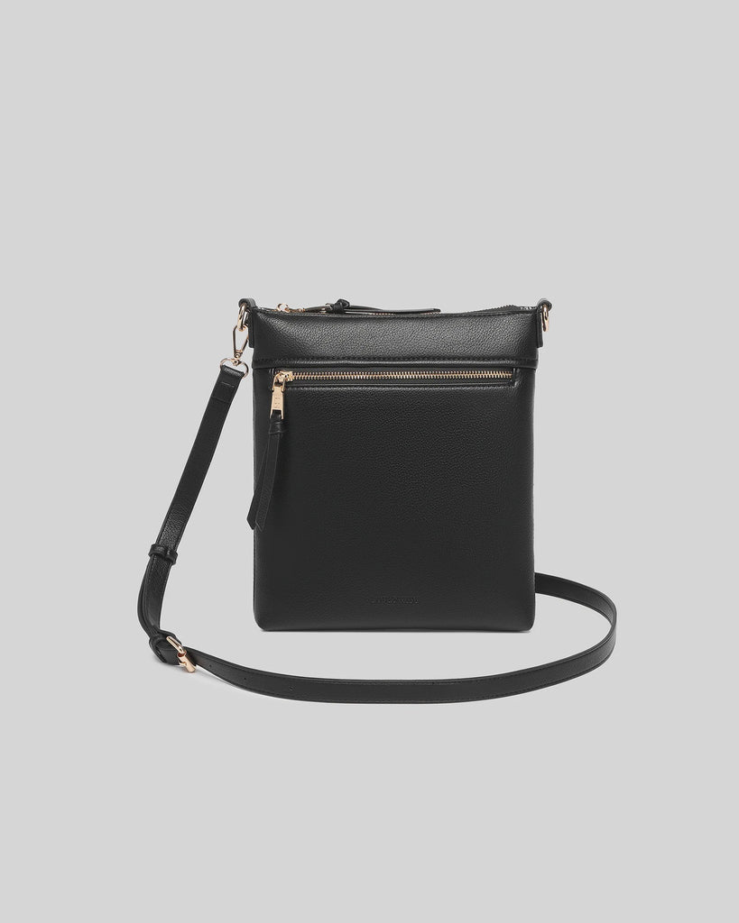 Louenhide Cressida Black Crossbody Bag Bags and Purses Louenhide