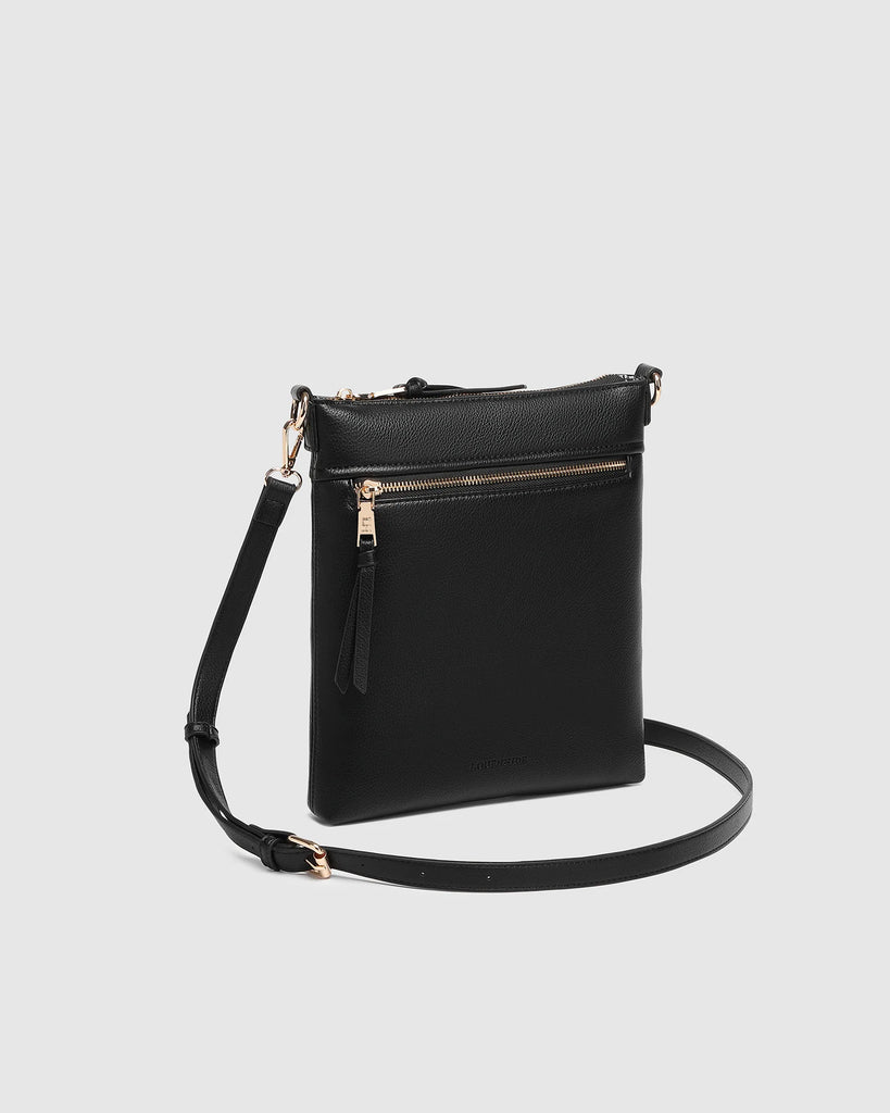 Louenhide Cressida Black Crossbody Bag Bags and Purses Louenhide