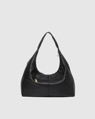 Valentina Slouch Shoulder Bag Black Bags and Purses Louenhide