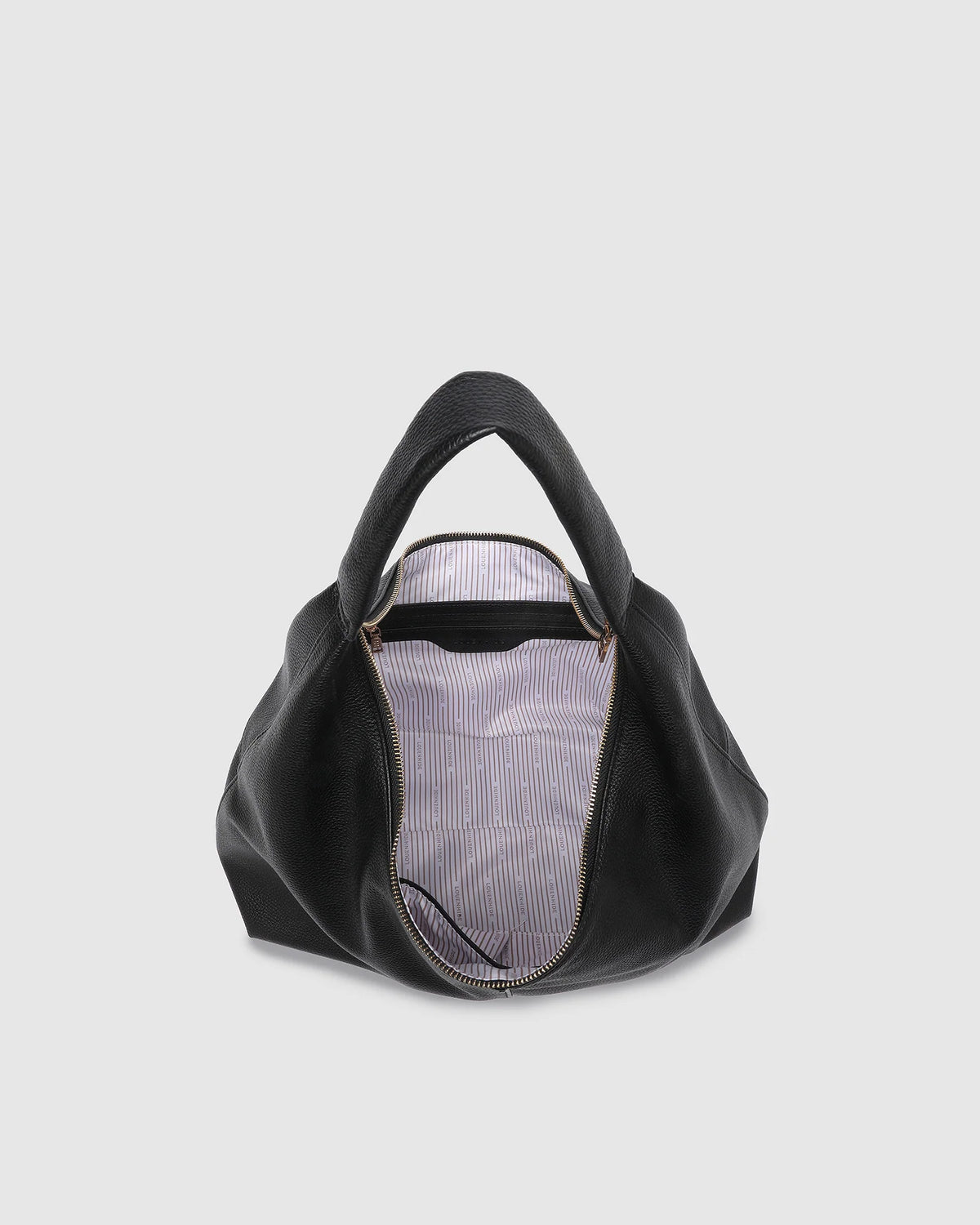 Valentina Slouch Shoulder Bag Black Bags and Purses Louenhide