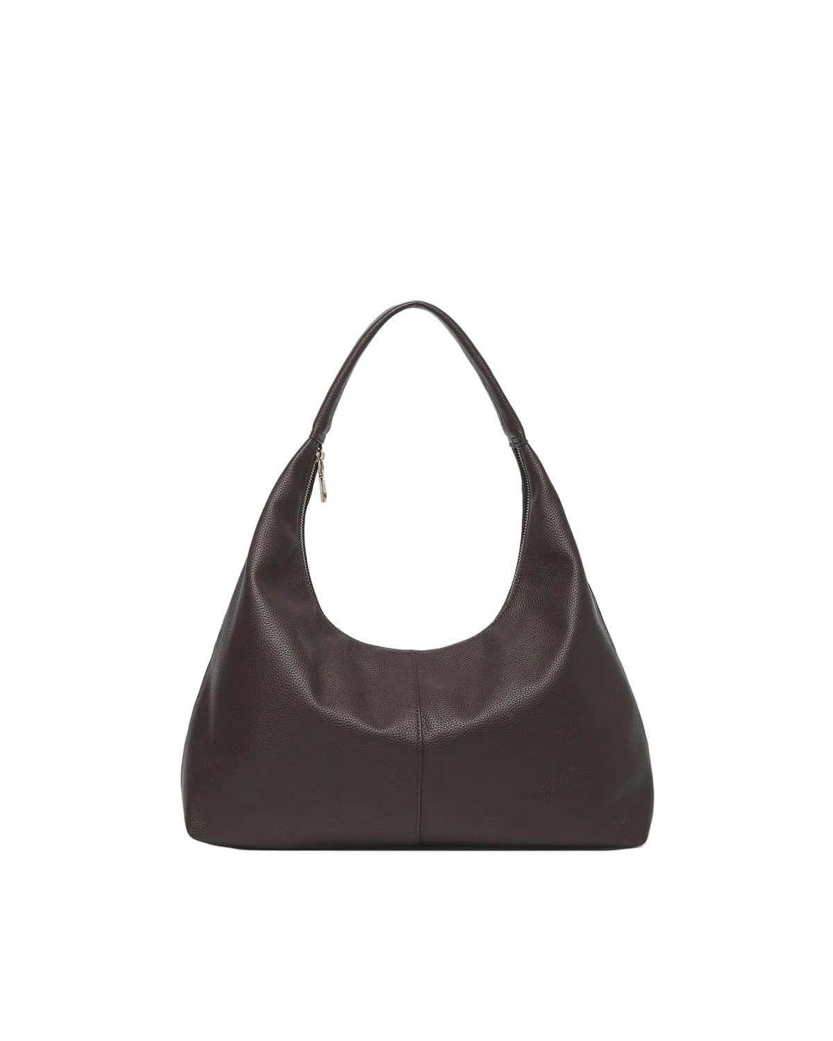 Valentina Slouch Shoulder Bag Chocolate Bags and Purses Louenhide