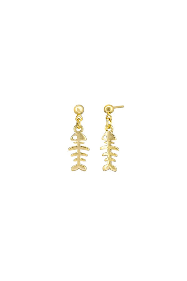 Gold Sparky E/R Earrings Tiger Tree