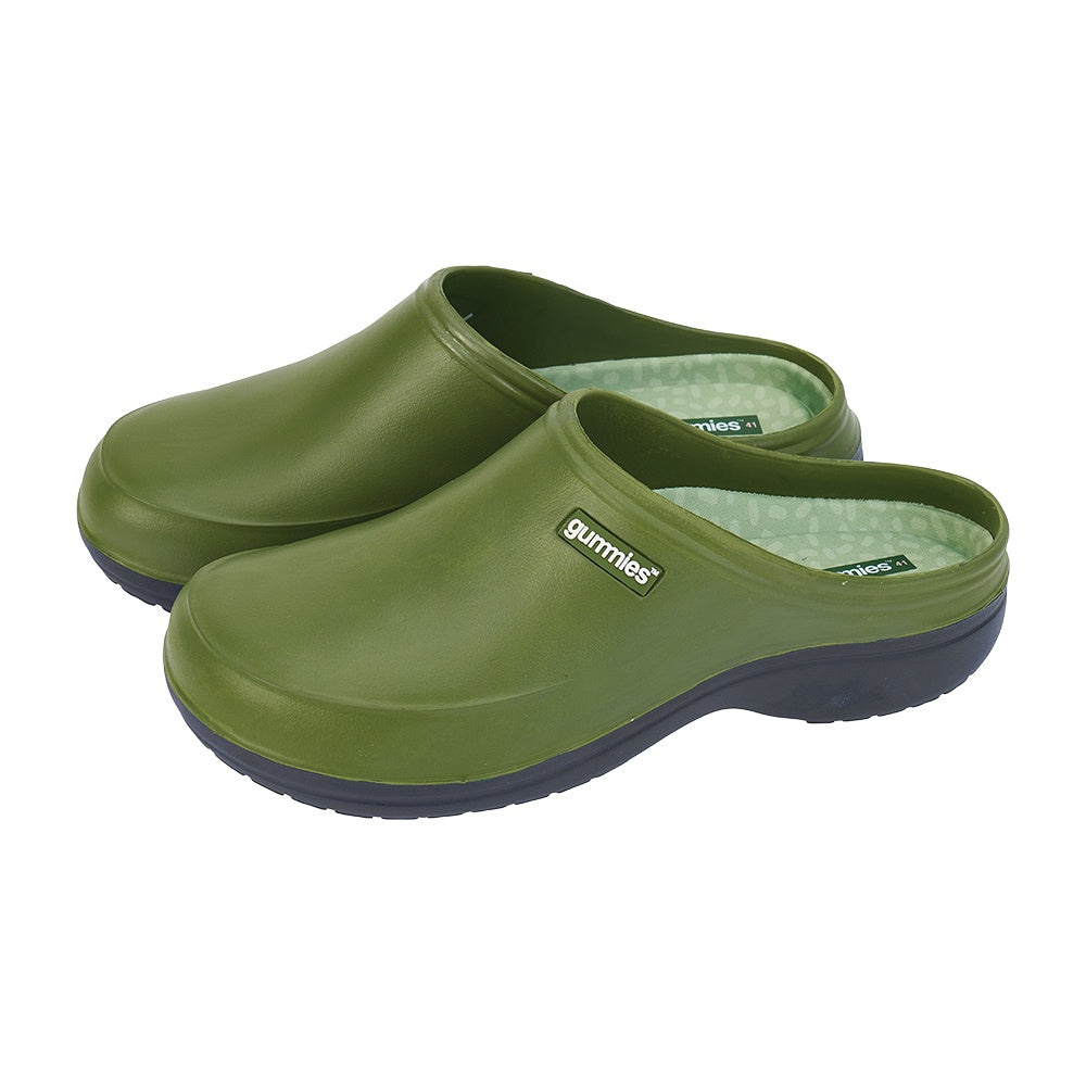 Gummies Memory Foam Clog Olive Shoes Annabel Trends   