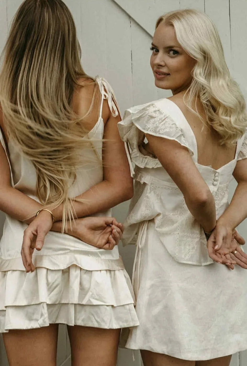 Adore Wrap Skirt White Skirts Jollou