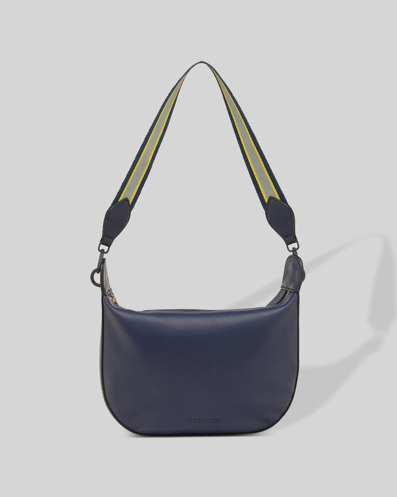 Helena Shoulder Bag Navy Bags and Purses Louenhide   