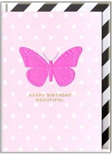 Greeting Card - Birthday Butterfly Cards and Wrap Waterlyn