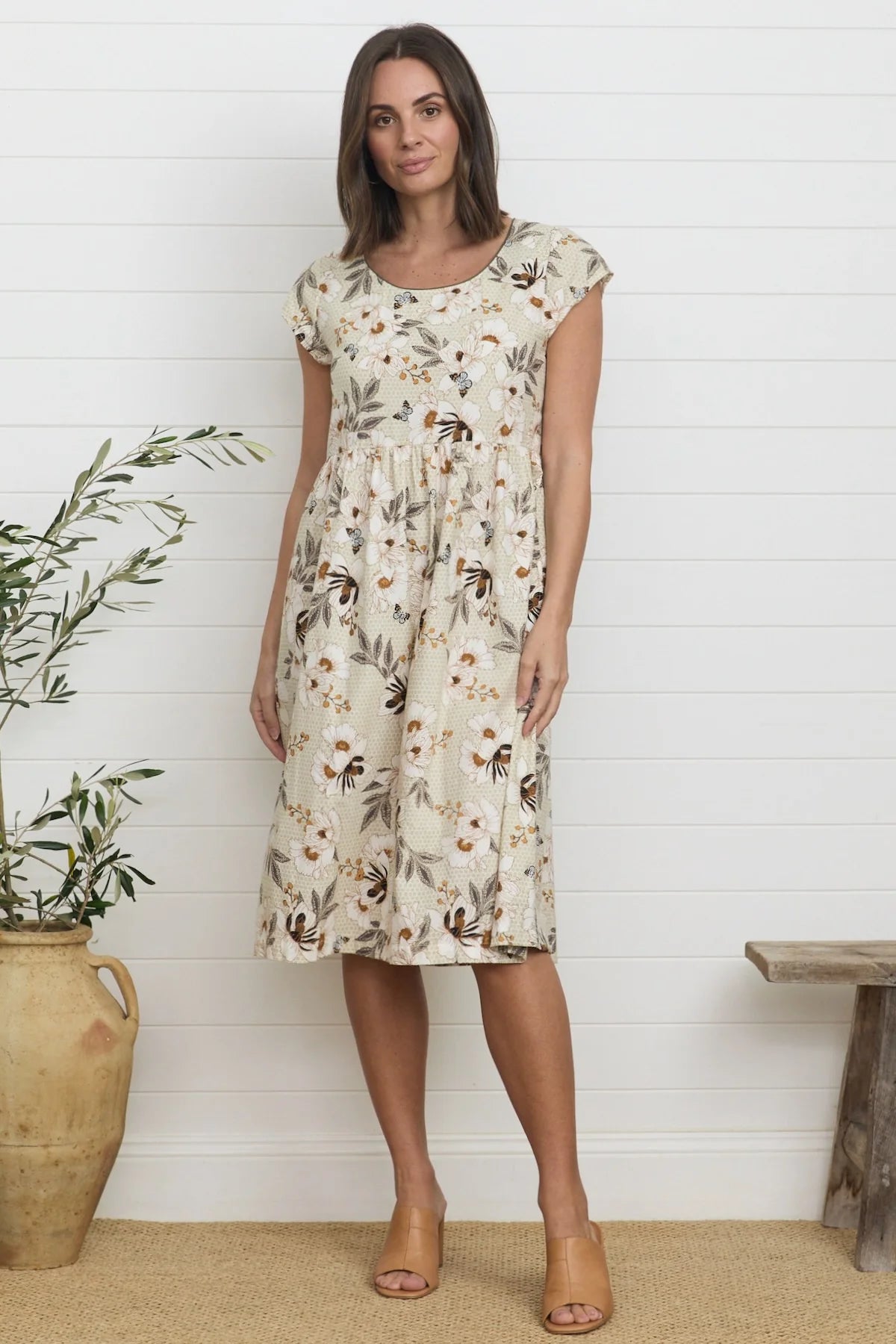 Lina Dress Honeycomb - Global Free Style