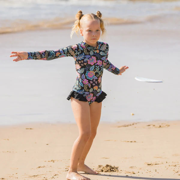 Stevie Open Back Girls Swimwear Kids Dresses Fernleigh Avenue