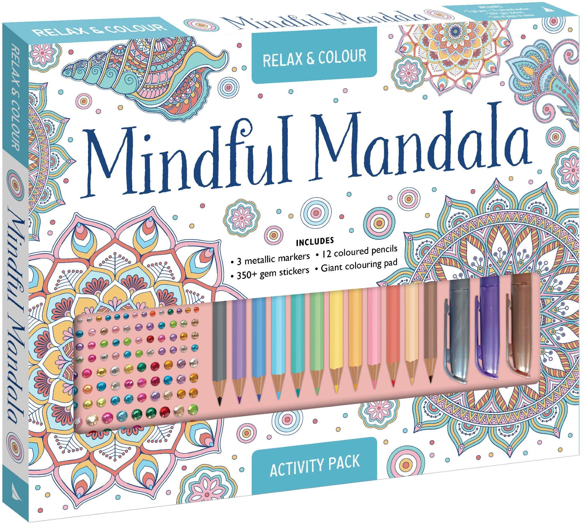 Relax & Colour - Mandala Gifts and Accessories Lake Press
