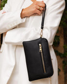 Poppy Clutch Black Bags and Purses Louenhide