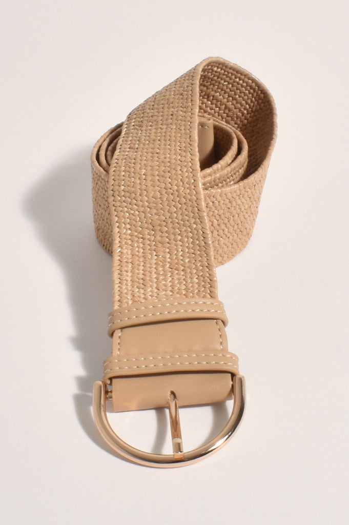 Peta Stretch Belt Natural Belts Adorne   