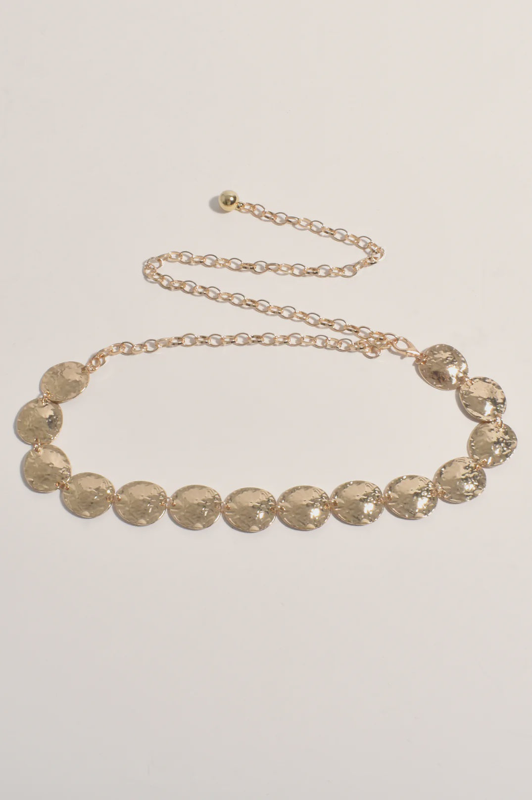 Textured Disc Front Event Belt Gold Belts Adorne