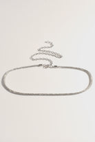 Diamante Snake Chain Belt Crystal/Silver - Global Free Style