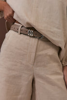 The Essential Metal Buckle Belt Cream - Global Free Style