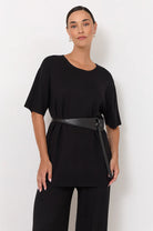 Jasmine Waisted Belt Black Belts Adorne