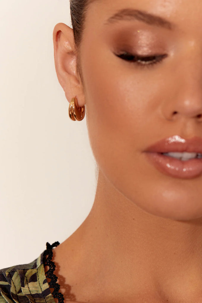 Chubby Metal Hoops Gold - Global Free Style